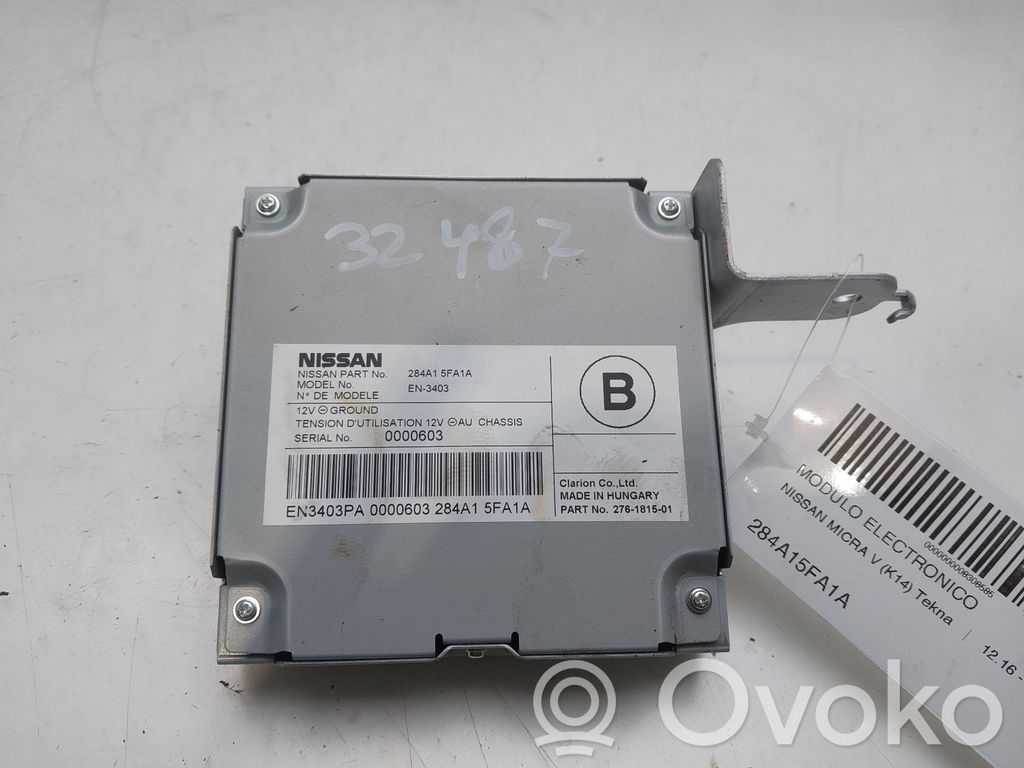 Autres unités de commande / modules   284A15FA1A