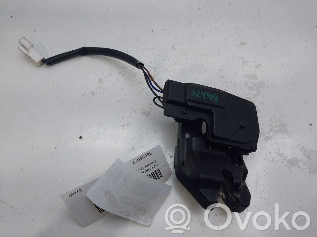 Chevrolet Epica Serrure de loquet coffre