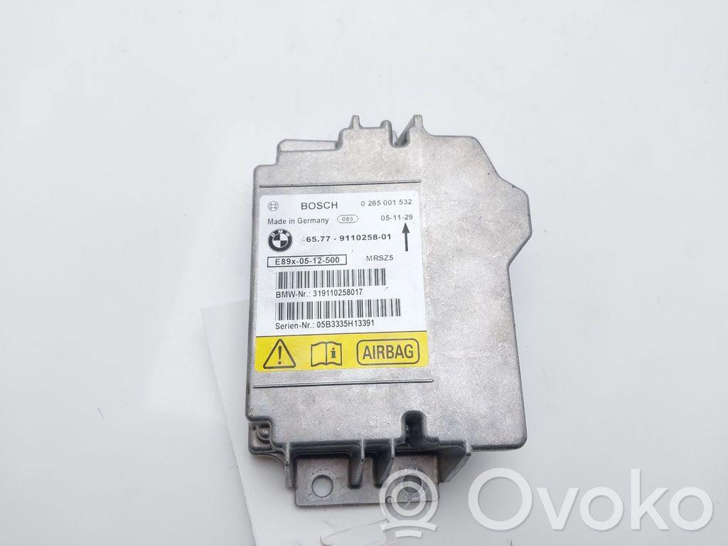 BMW 3 E90 E91 Unitate/modul de comandă airbaguri 