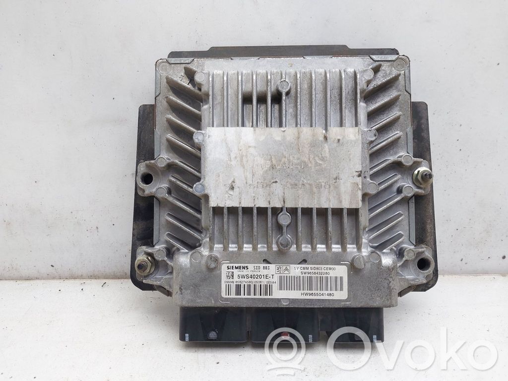 Citroen C4 I Engine control unit/module 