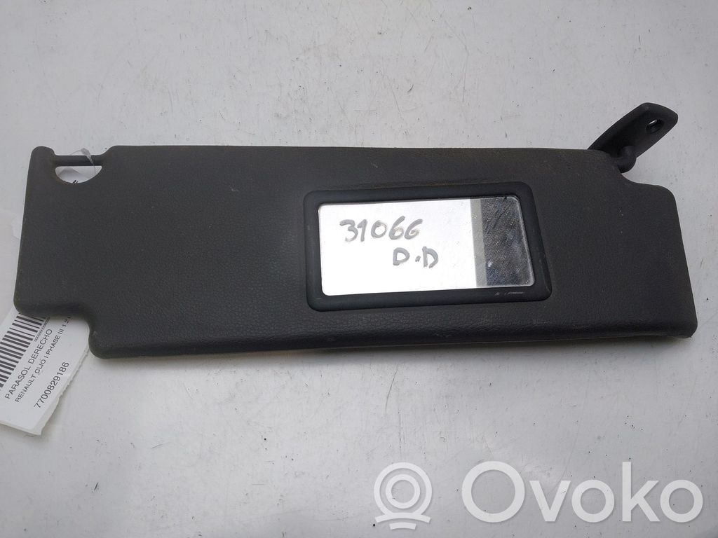 Renault Clio I Sun visor 