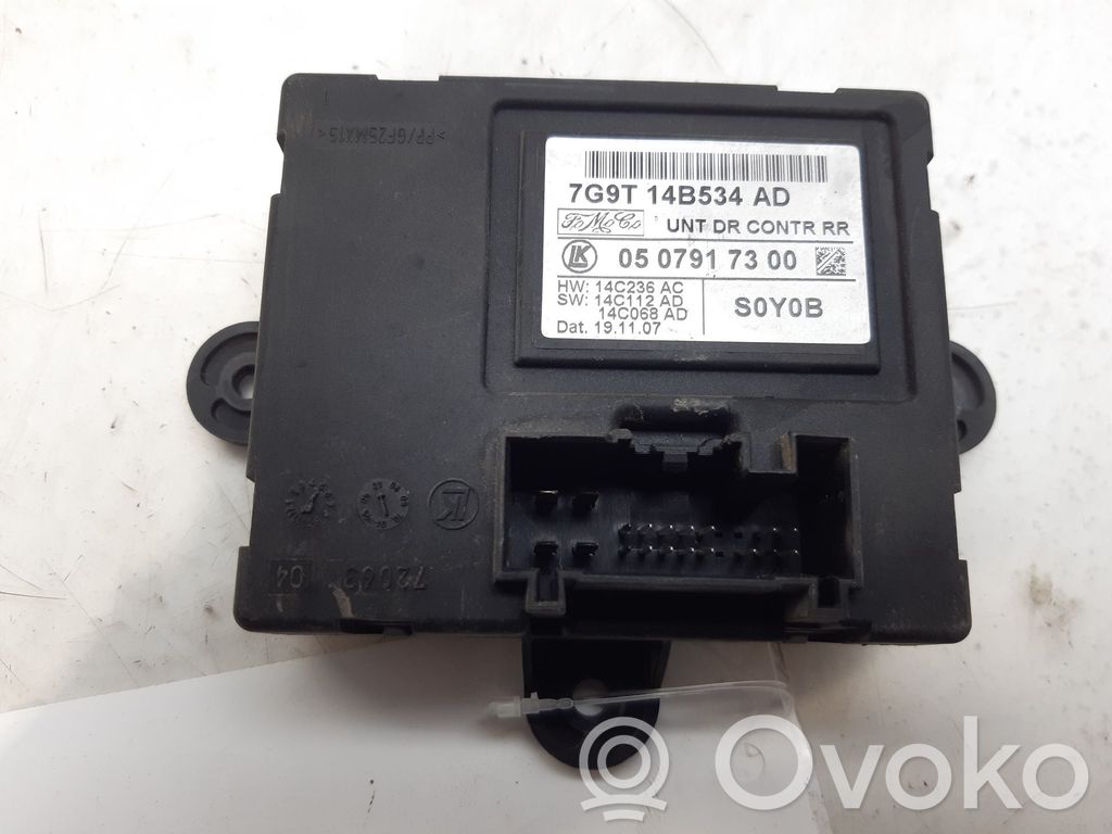 Ford Mondeo MK IV Unidad de control/módulo del bloqueo de puertas 