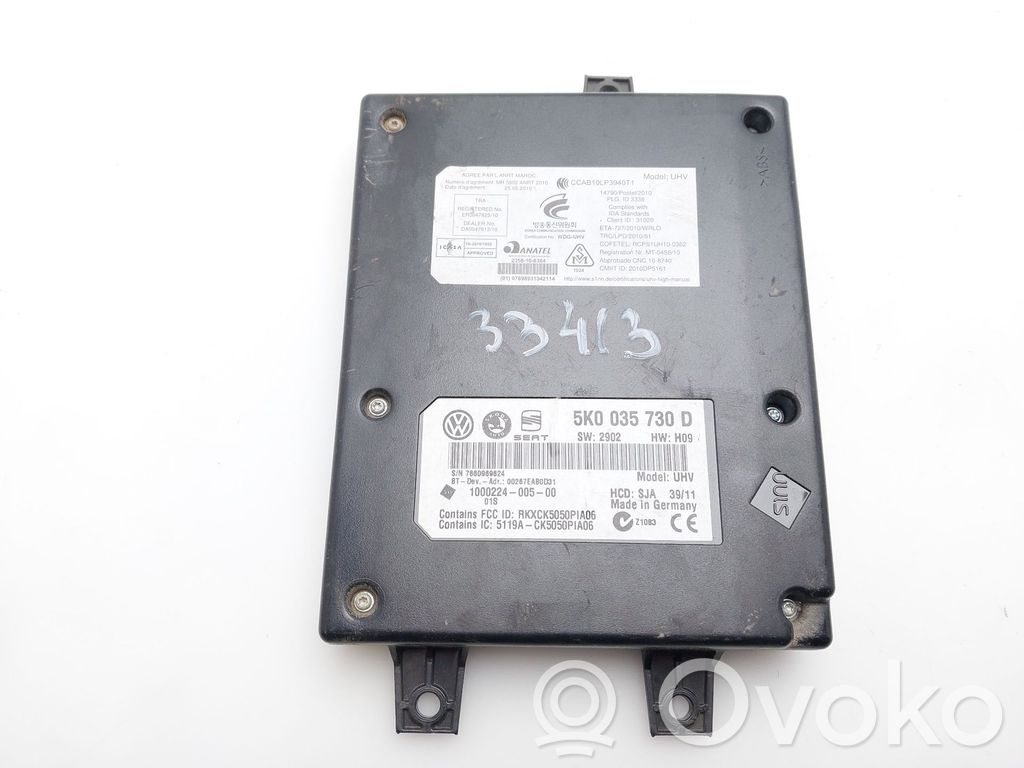 Unidad de control/módulo de bluetooth   5K0035730D
