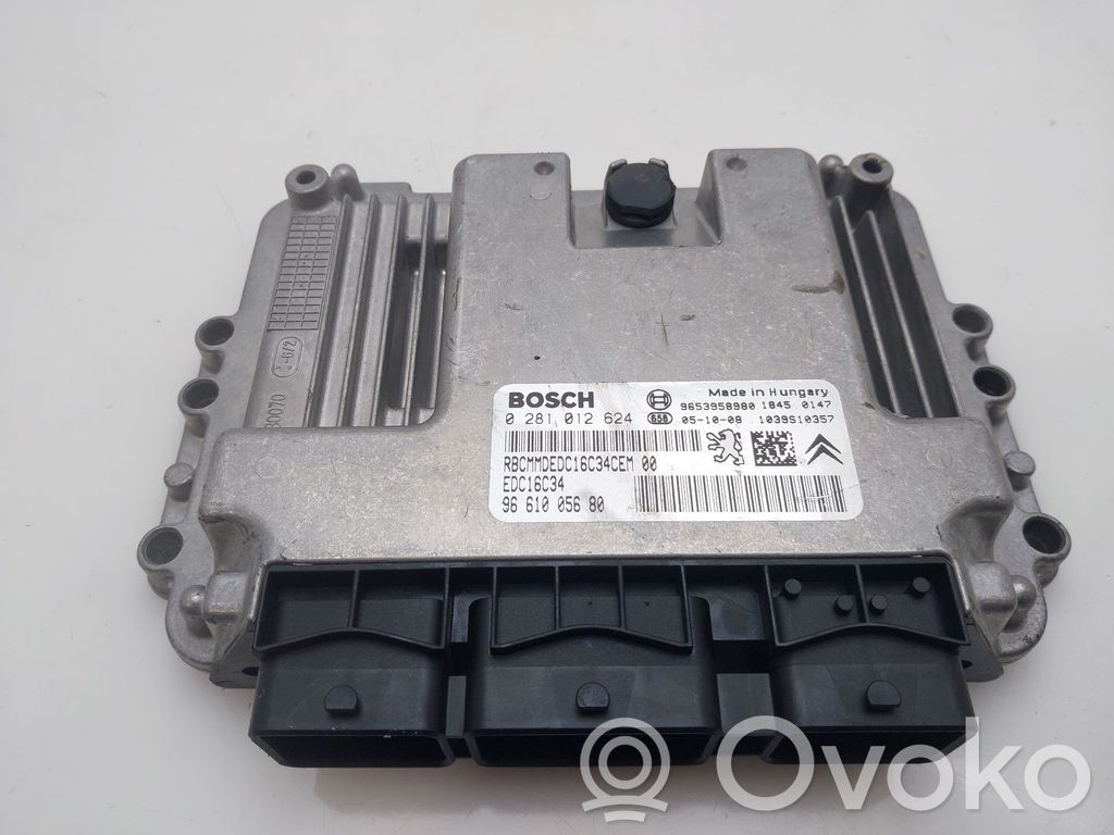Unidad de control/módulo del motor   9661005680