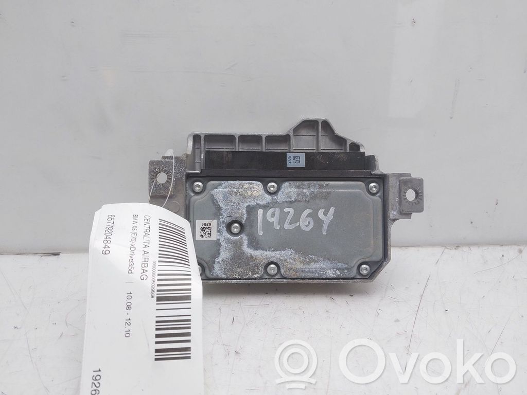 BMW X5 E70 Unitate/modul de comandă airbaguri 