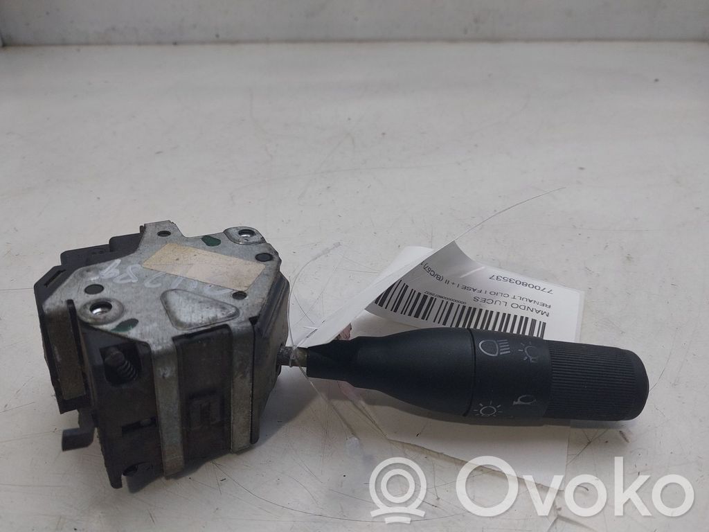 Renault Clio I Interrupteur d’éclairage 