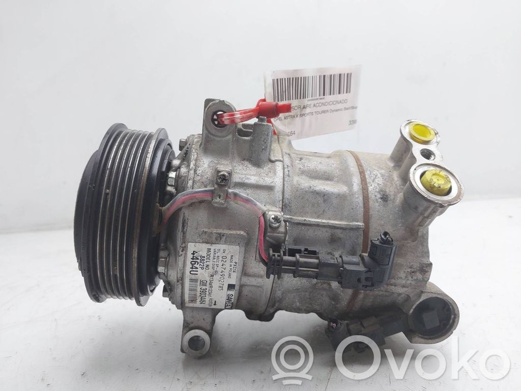 Ilmastointilaitteen kompressorin pumppu (A/C)   39034464
