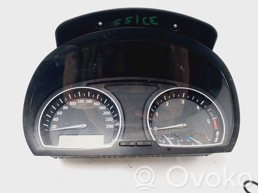 BMW 3 E90 E91 Velocímetro (tablero de instrumentos) 