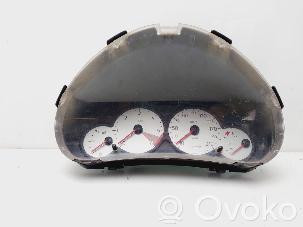 Peugeot 206 Tachimetro (quadro strumenti) 