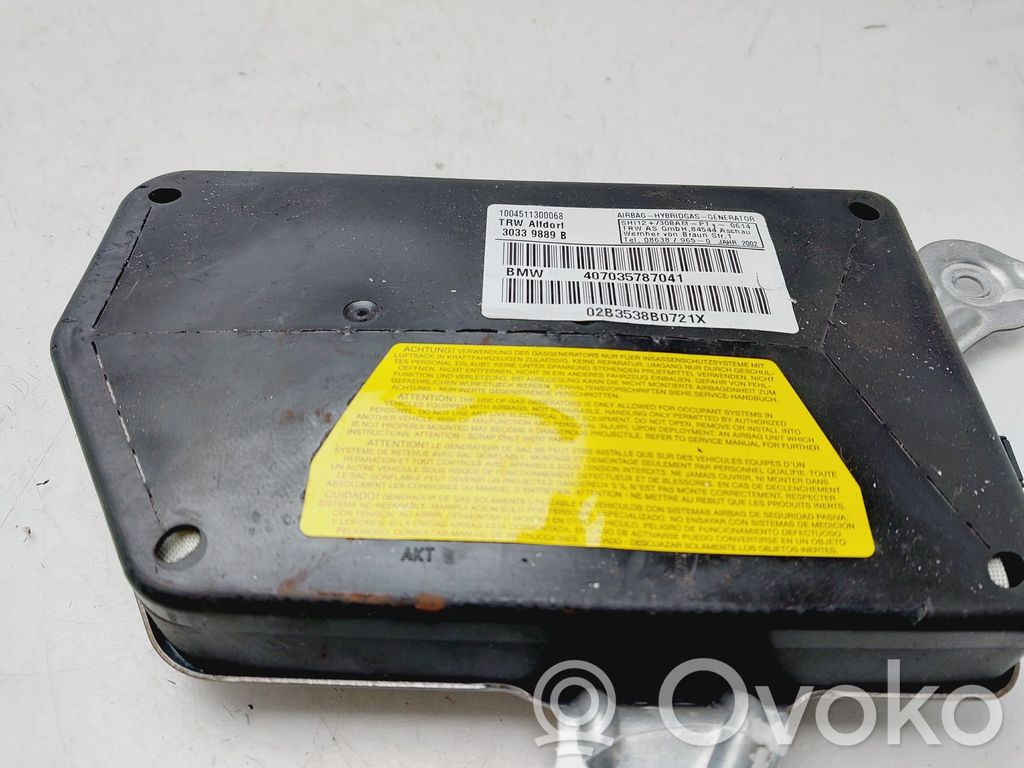 BMW X5 E53 Airbag de la puerta delantera 