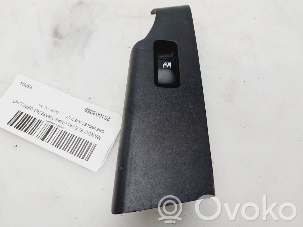 Chevrolet Aveo Electric window control switch 
