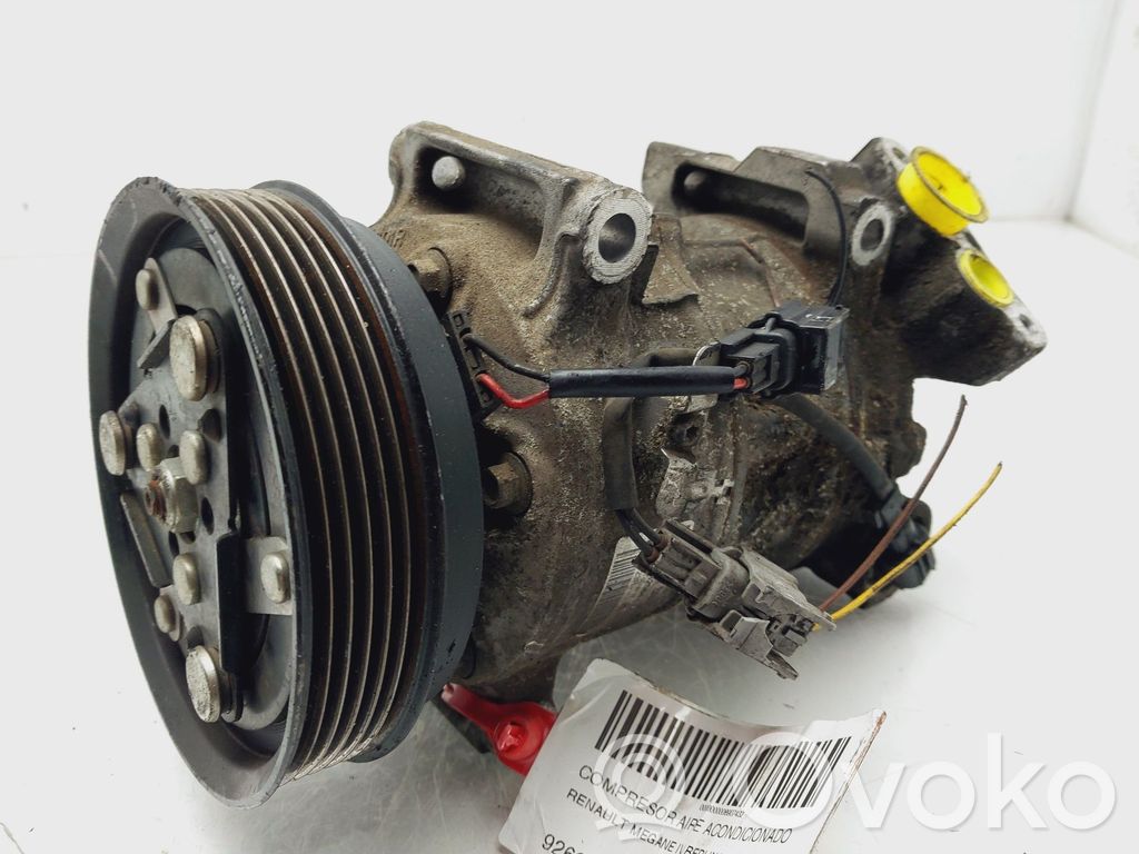 Renault Megane IV Compressore aria condizionata (A/C) (pompa) 