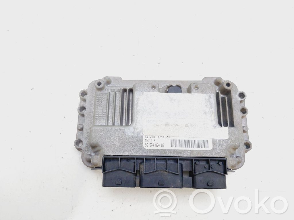 Unidad de control/módulo del motor   9657489480