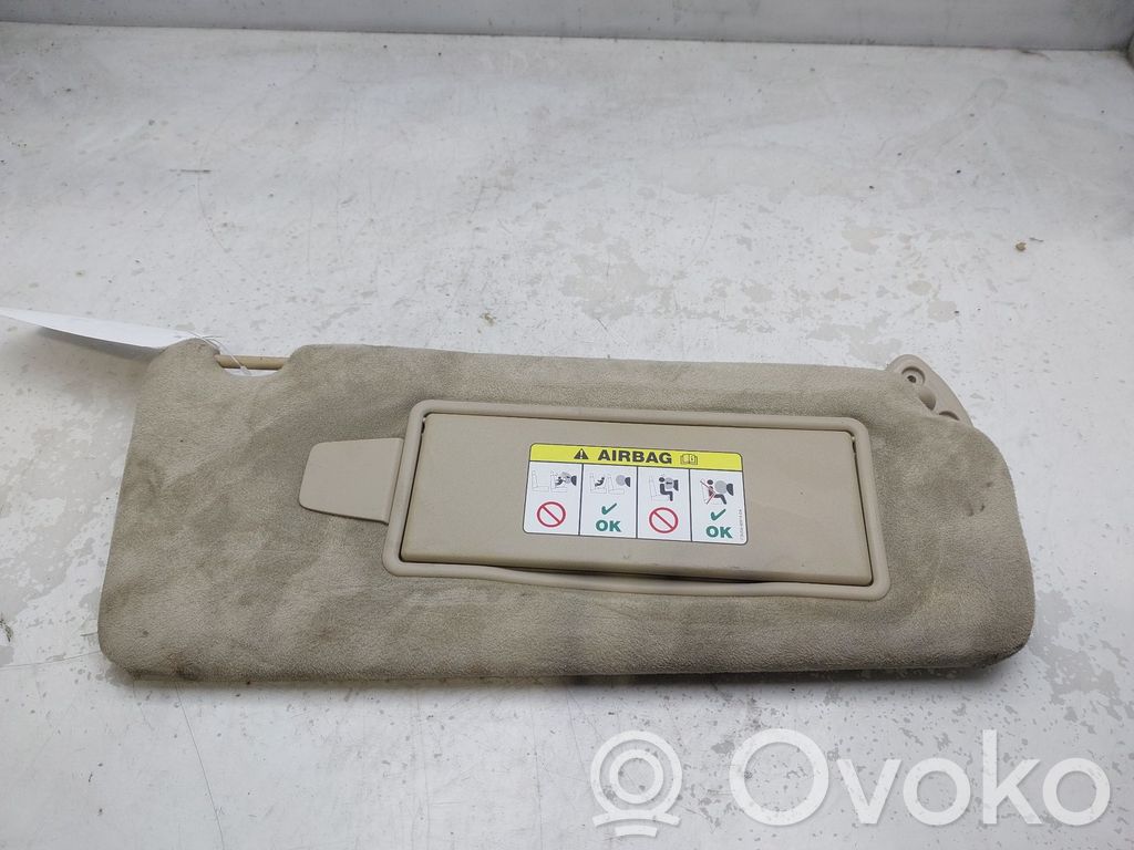 Jaguar XF Sun visor 