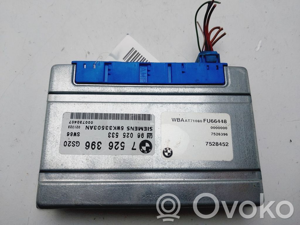 Unidad de control/módulo de la caja de cambios   7526396