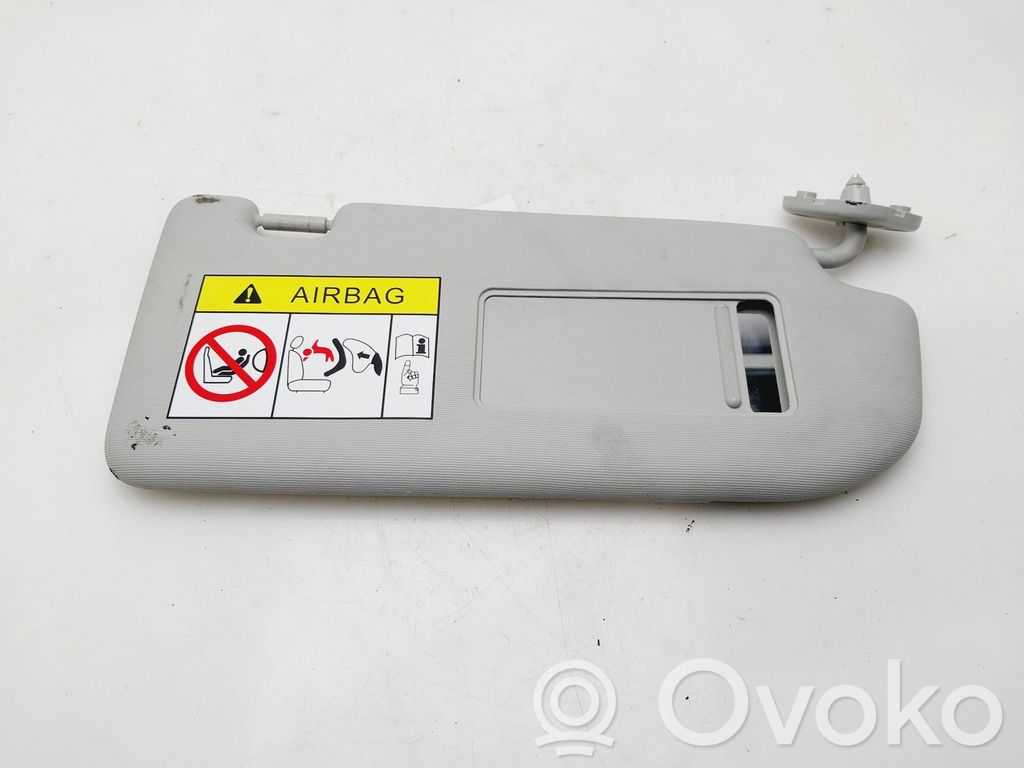 MG ZS Sun visor 