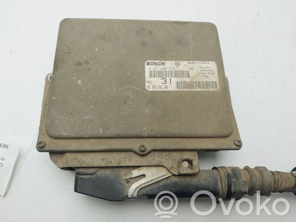 Citroen Saxo Engine control unit/module 
