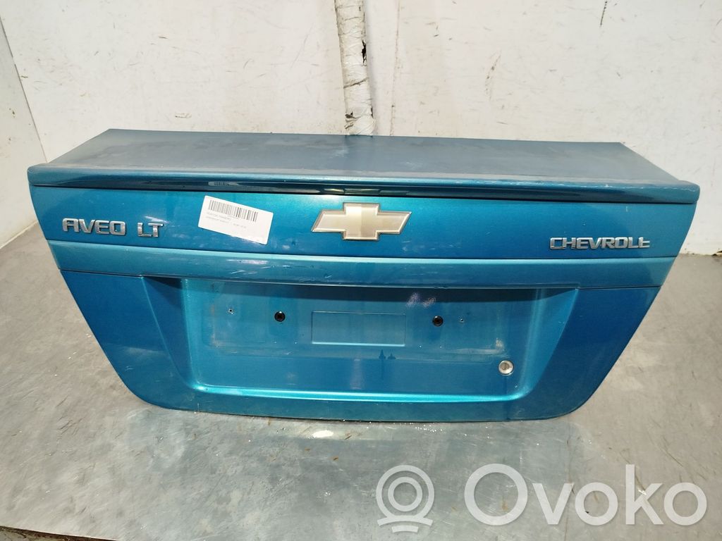 Chevrolet Aveo Puerta del maletero/compartimento de carga 