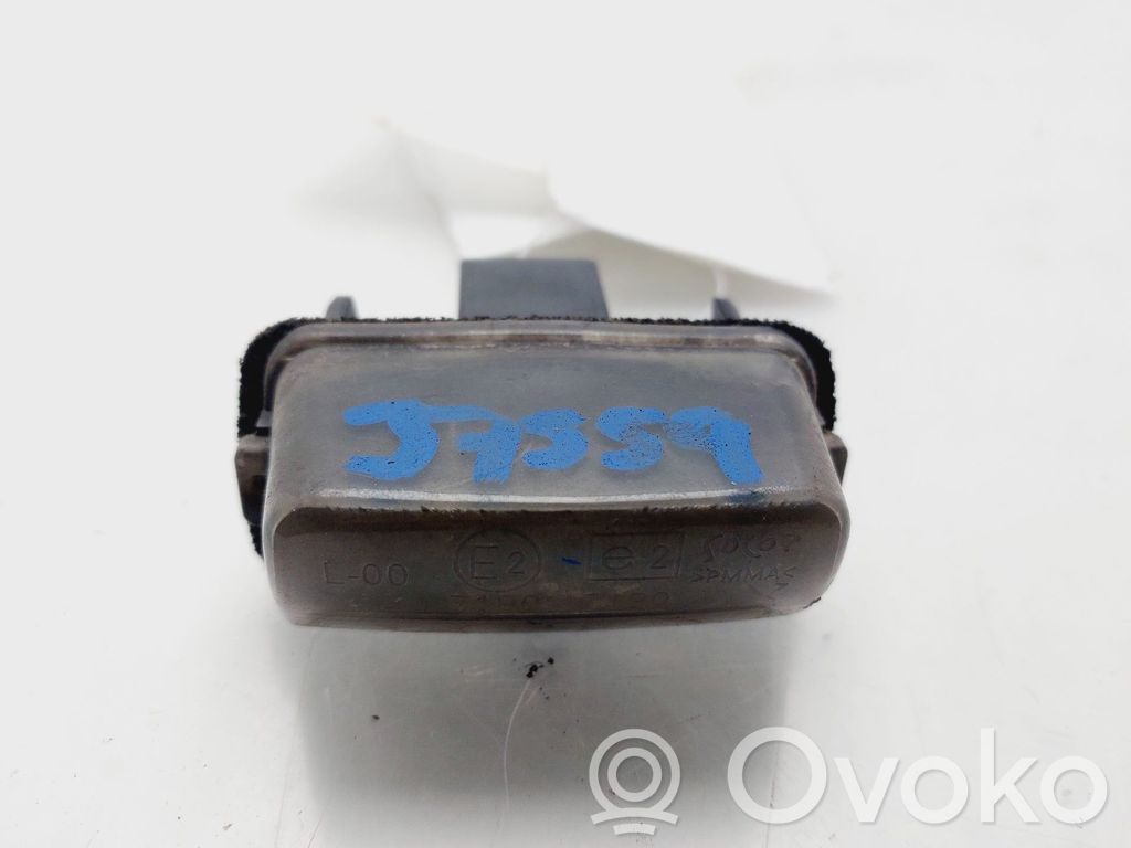 Citroen C4 Grand Picasso Éclairage de plaque d'immatriculation 
