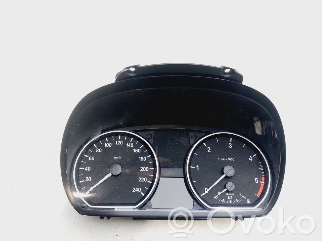 BMW 1 E81 E87 Speedometer (instrument cluster) 