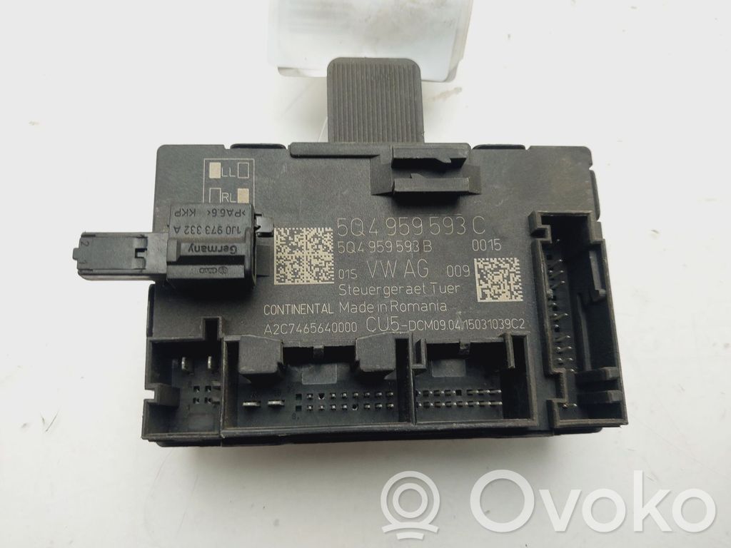 Seat Leon (5F) Unidad de control/módulo del bloqueo de puertas 