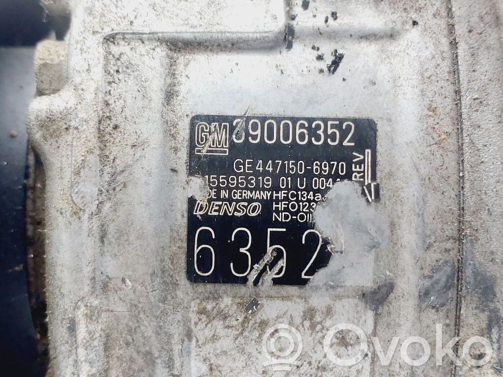 Opel Corsa D Air conditioning (A/C) compressor (pump) 