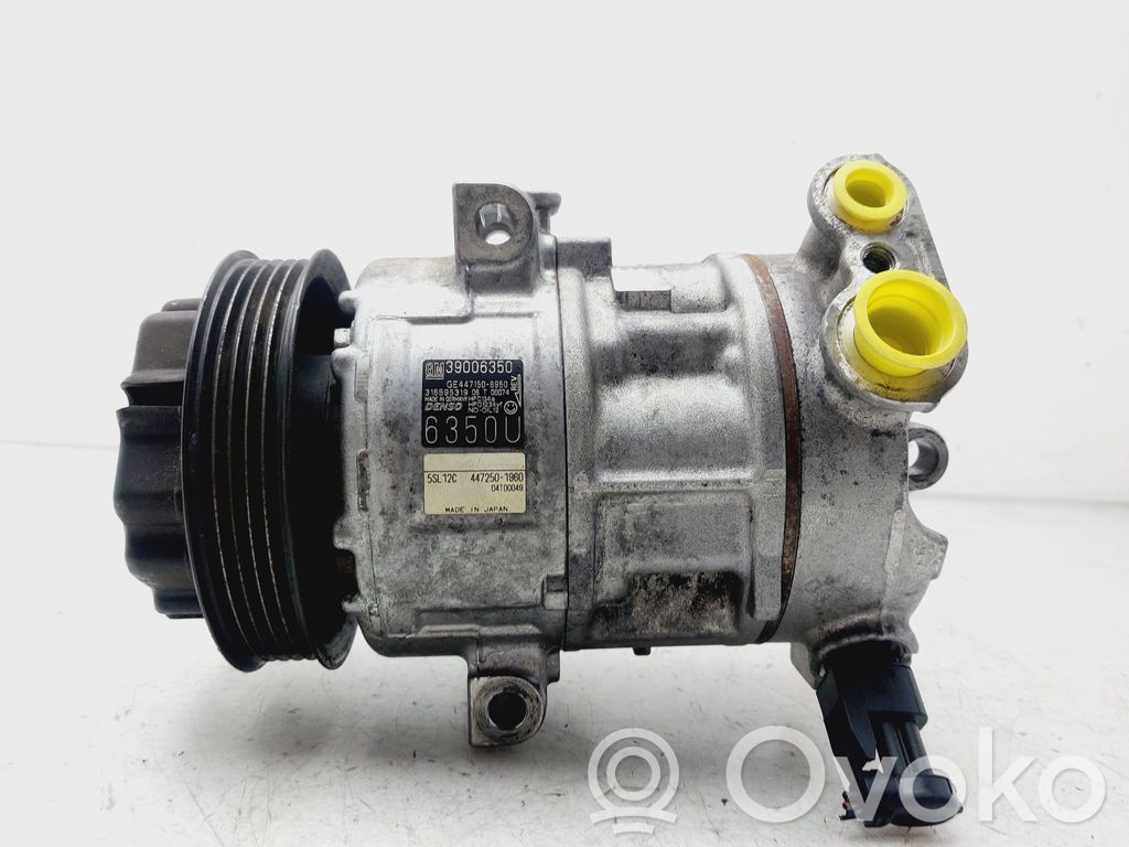 Opel Corsa E Air conditioning (A/C) compressor (pump) 
