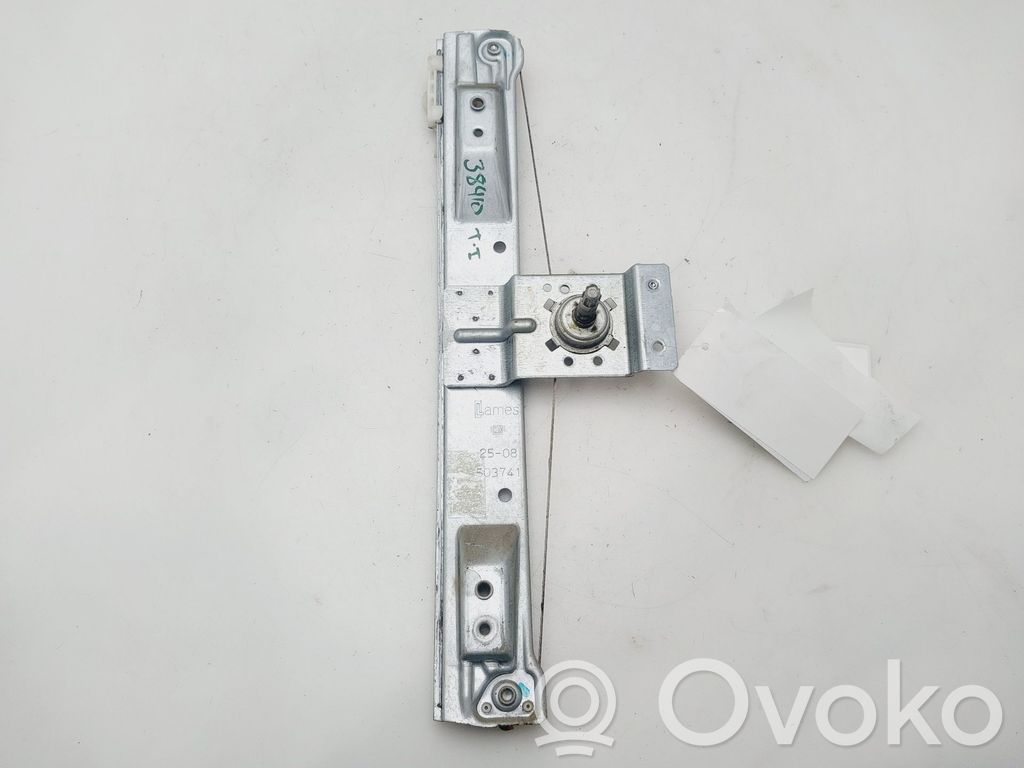 Opel Corsa D Regulador manual de la ventanilla trasera 