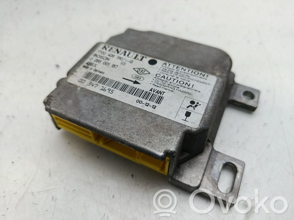 Renault Clio II Sterownik / Moduł Airbag 