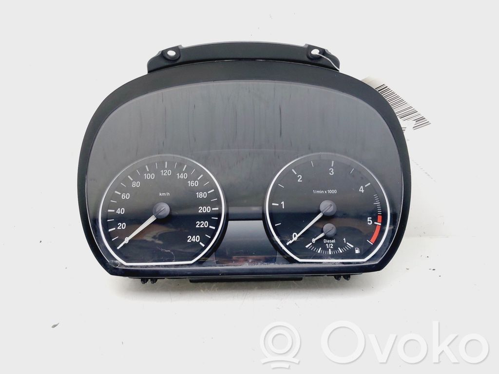 BMW 1 E81 E87 Speedometer (instrument cluster) 