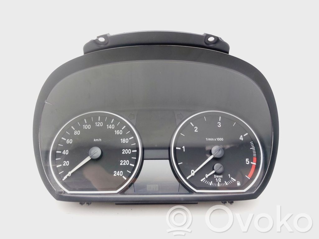 BMW 1 E81 E87 Velocímetro (tablero de instrumentos) 