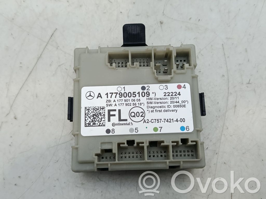 Mercedes-Benz A W177 Unitate/modul de comandă închidere centralizată 