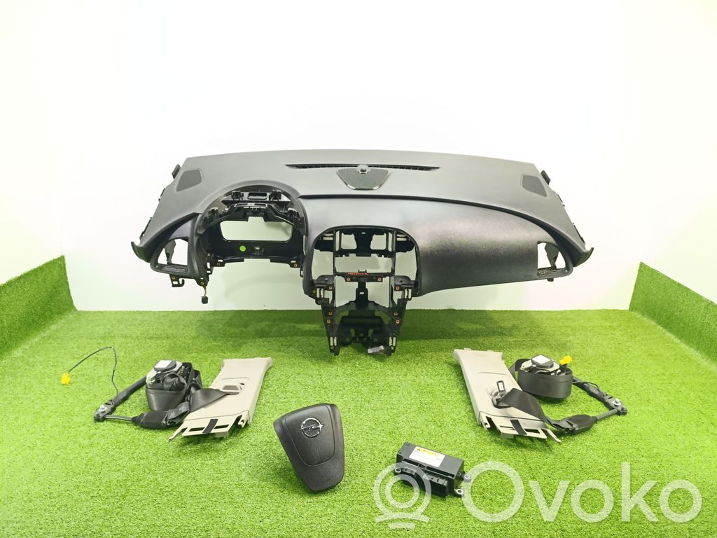 Opel Astra J Juego de airbag con panel 