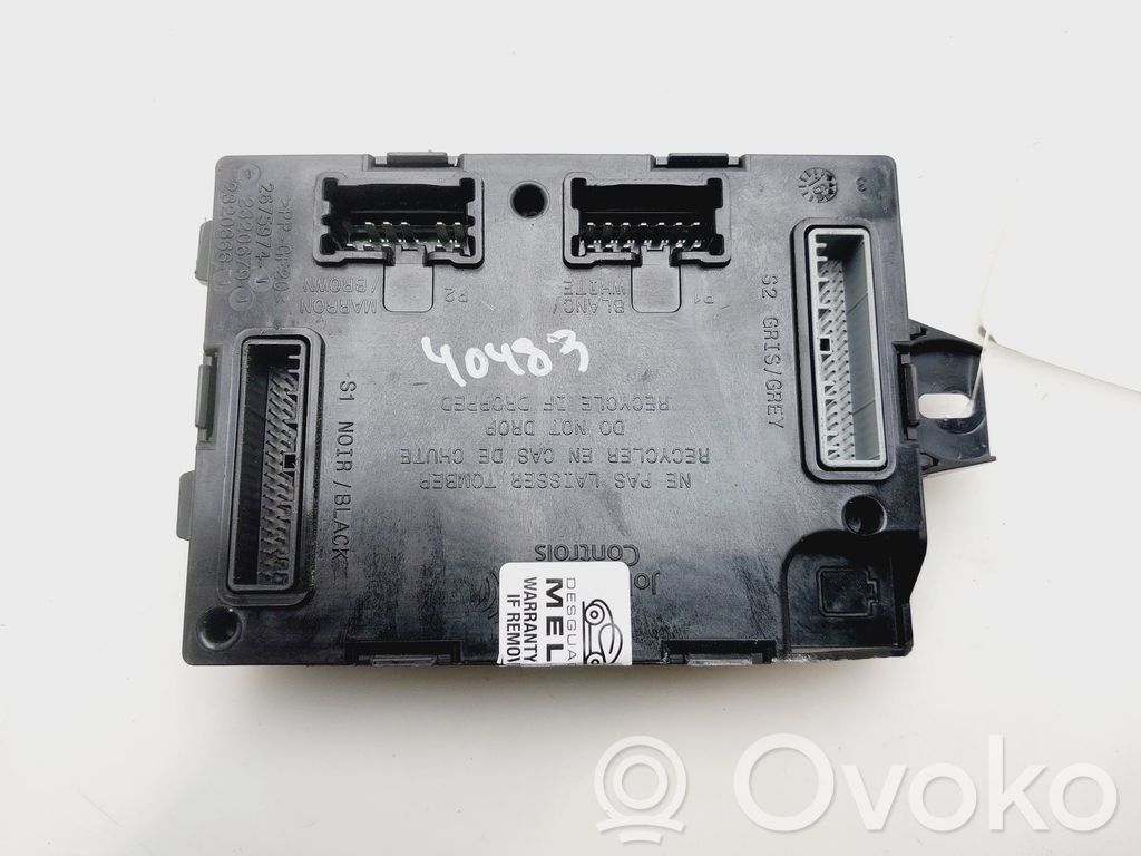 Renault Captur Other control units/modules 
