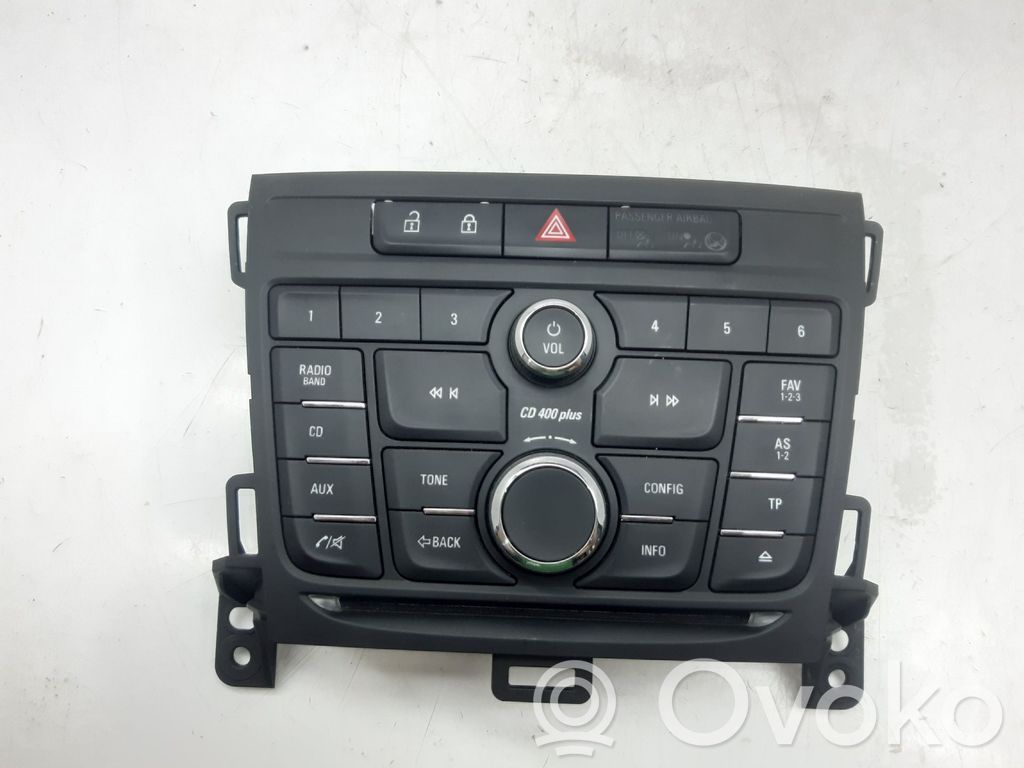 Opel Zafira C Interruptor de control multifunción 