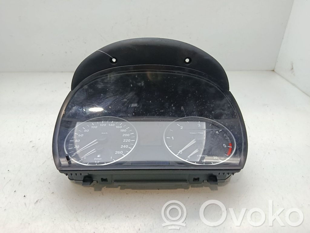 BMW 3 E90 E91 Tachimetro (quadro strumenti) 