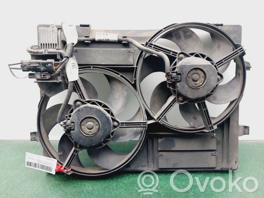 Jaguar X-Type Elektrisks radiatoru ventilators 