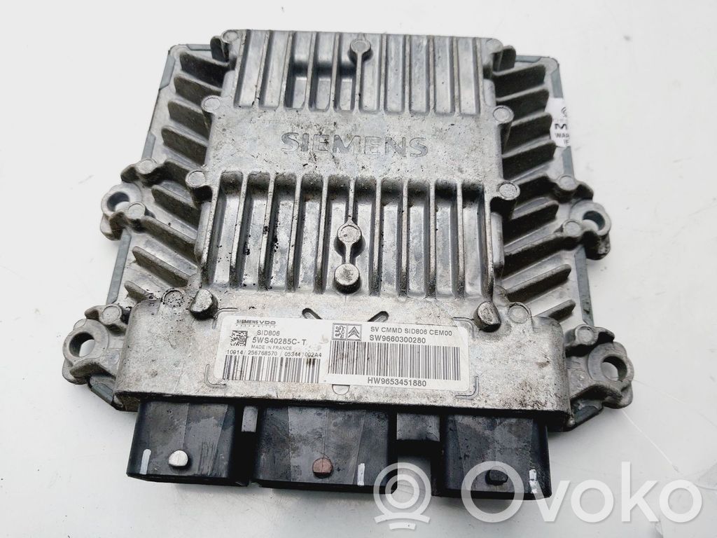 Unidad de control/módulo del motor   9660300280