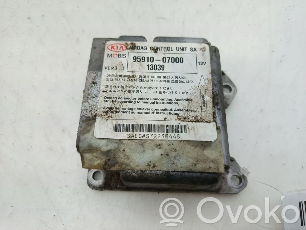 KIA Picanto Airbag control unit/module 