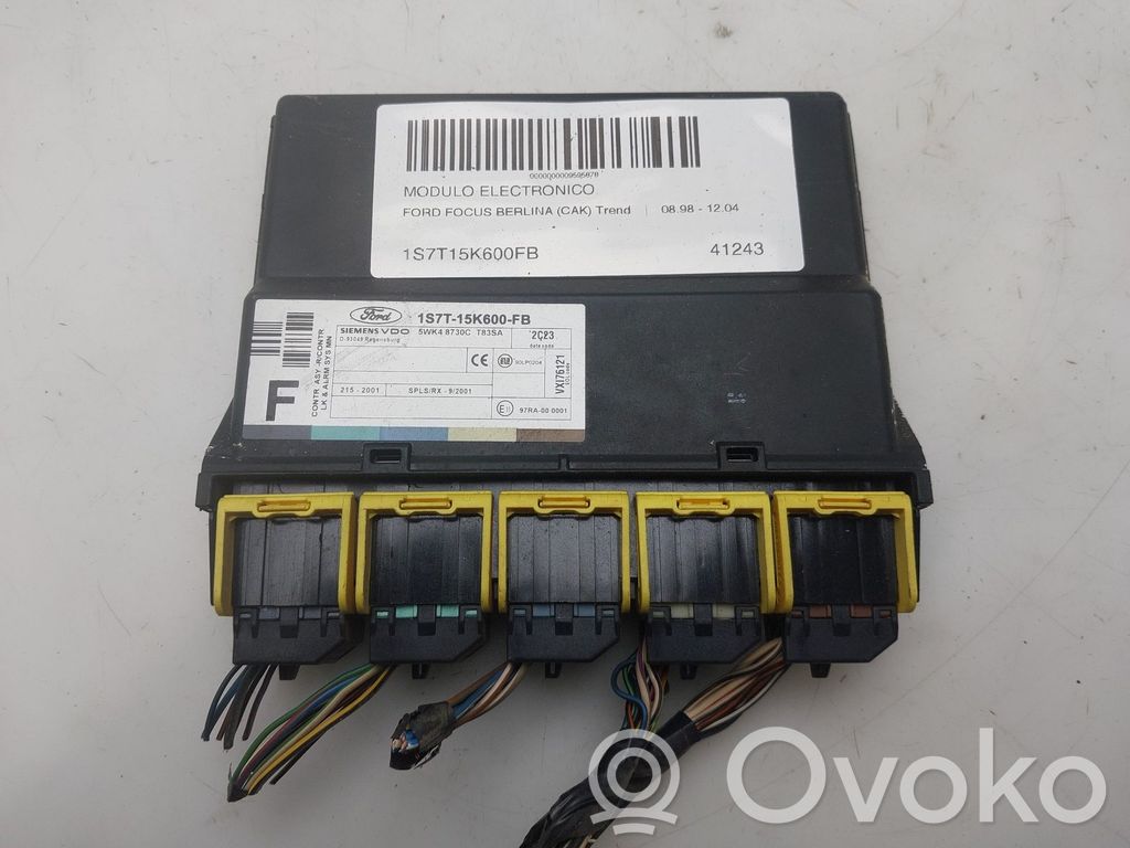 Other control units/modules   1S7T15K600FB