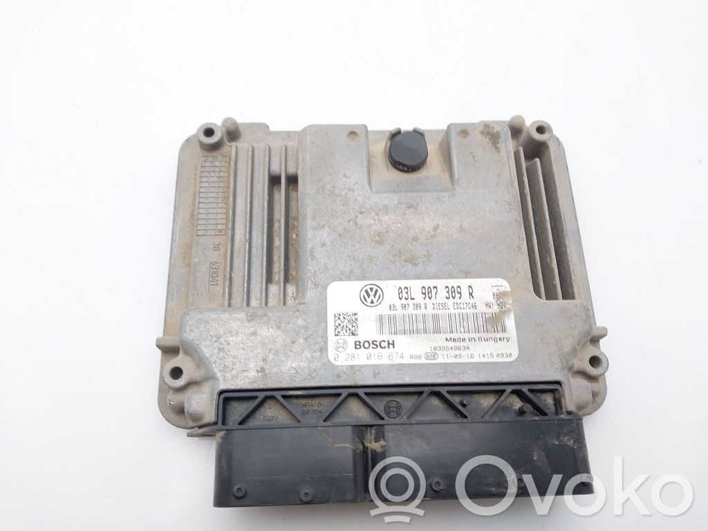 Unidad de control/módulo del motor   03L907309R