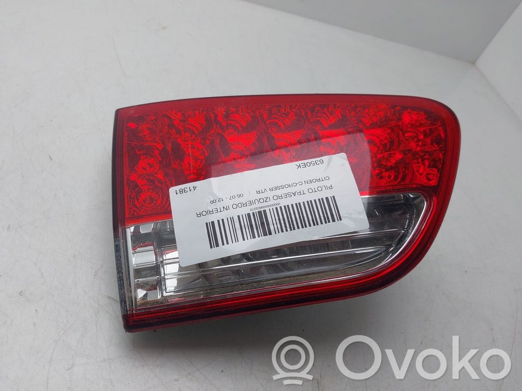Citroen C-Crosser Takaluukun takavalot 