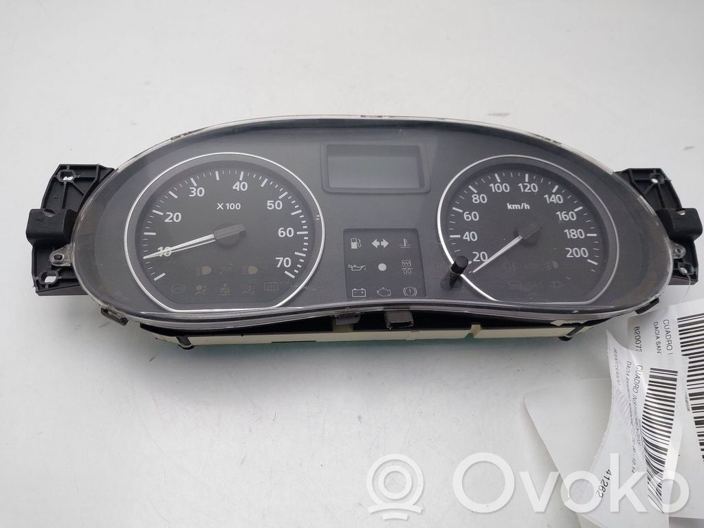 Dacia Sandero Speedometer (instrument cluster) 