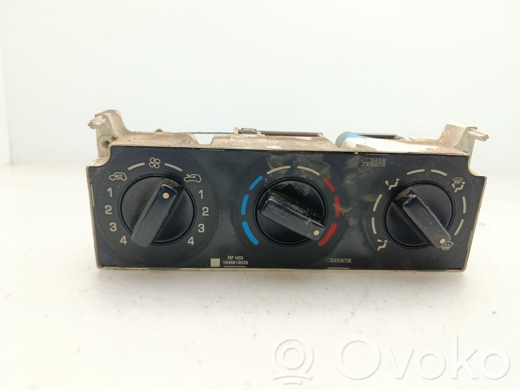Citroen Berlingo Climate control unit 
