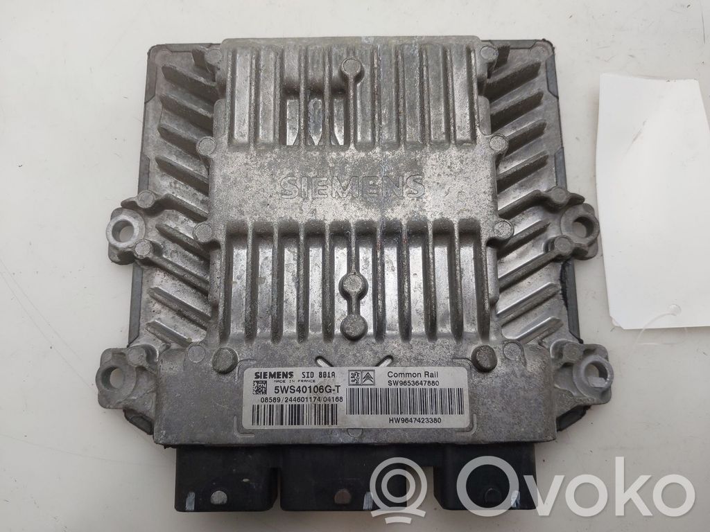 Engine control unit/module   9653647880