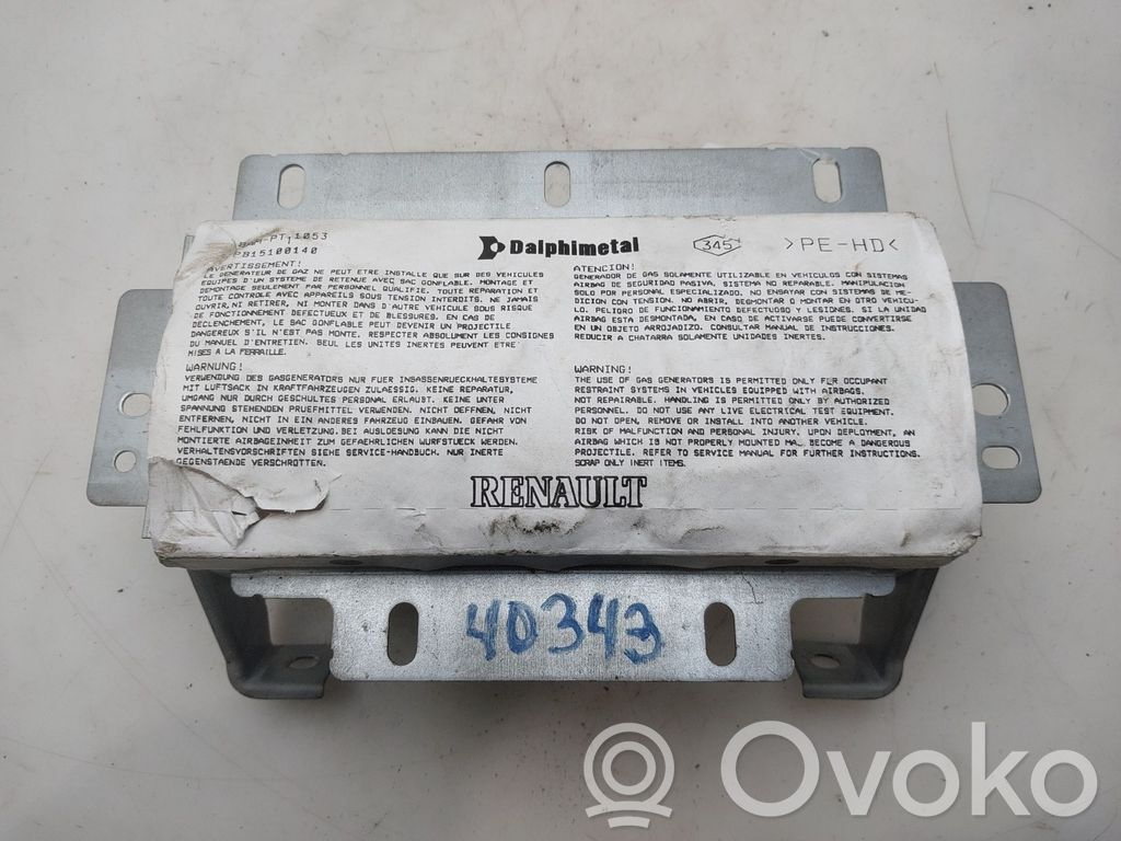 Renault Grand Modus Passenger airbag 
