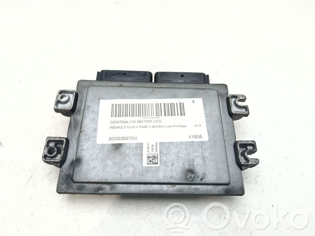 Renault Clio II Unidad de control/módulo del motor 