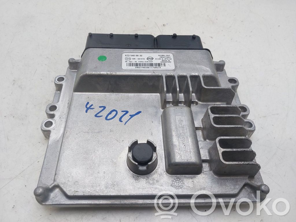 Unidad de control/módulo del motor   6735400032