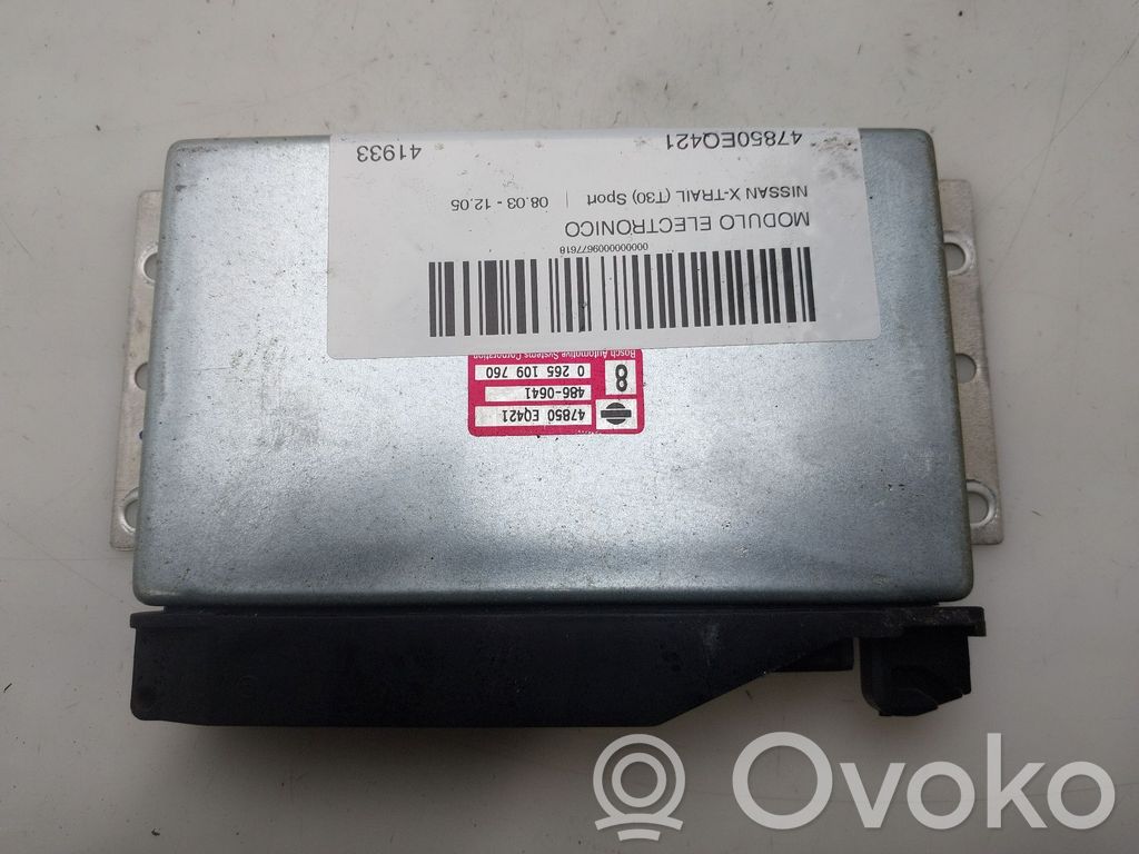 Nissan X-Trail T30 Muut ohjainlaitteet/moduulit