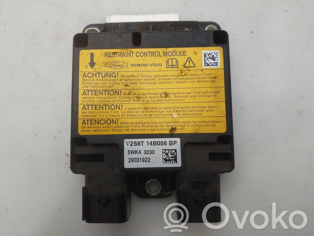 Ford Fiesta Centralina/modulo airbag